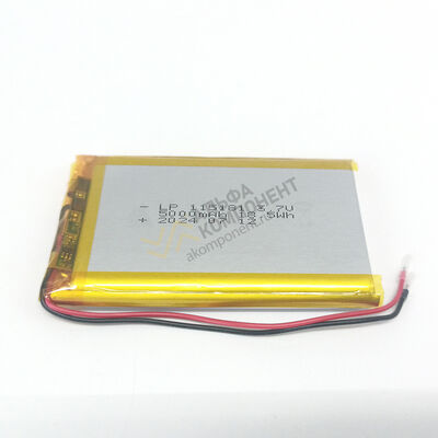 Фото Аккумулятор литий-полимерный LP115181-PCM-LD 5000mAh 
