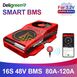 Фото Deligreen, LiFePO4 Smart BMS, 16S, 80A, 100A, 120A (Умная BMS с кулером)